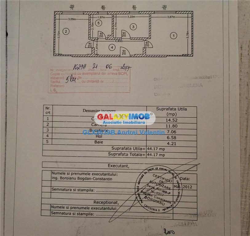 Apartament Metrou Dimitrie Leonida - Berceni - Parcare - Bloc Nou