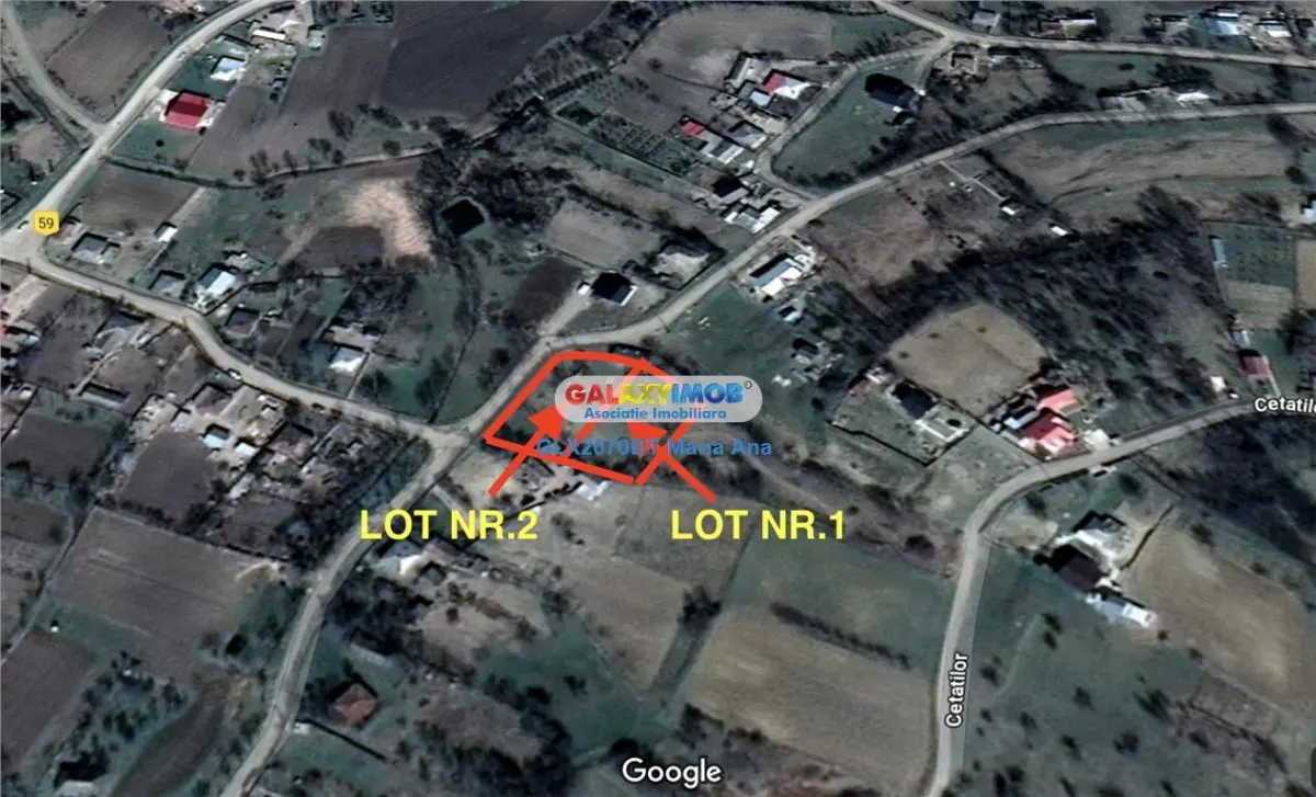 Vanzare lotul nr.2, teren  intravilan 1000 mp. Stancesti! - foto 1