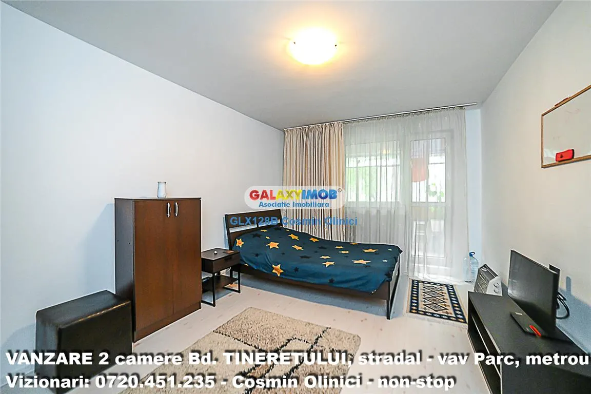 Vanzare 2 camere Bd. Tineretului - stradal - vav Parc - metrou - 50mp - foto 1