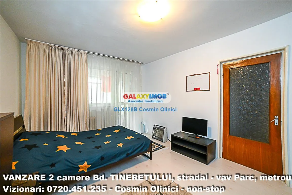Vanzare 2 camere Bd. Tineretului - stradal - vav Parc - metrou - 50mp - foto 2