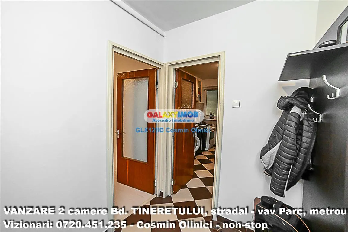 Vanzare 2 camere Bd. Tineretului - stradal - vav Parc - metrou - 50mp - foto 13