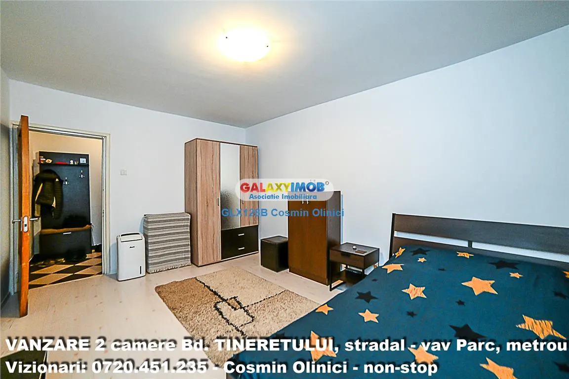Vanzare 2 camere Bd. Tineretului - stradal - vav Parc - metrou - 50mp - foto 3