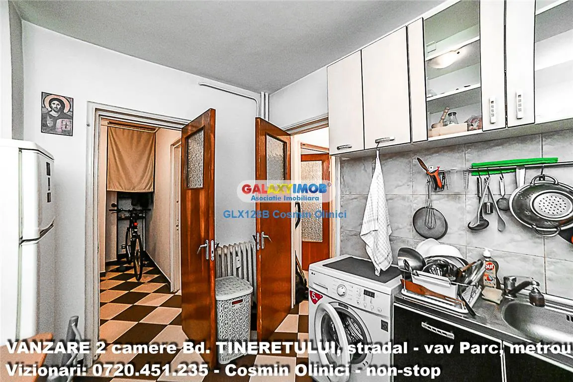 Vanzare 2 camere Bd. Tineretului - stradal - vav Parc - metrou - 50mp - foto 10