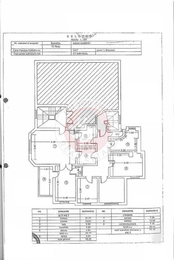 Goethe Institut | Apartament 4 camere in Vila | 74mp | Renovat complet | B6548 - foto 10