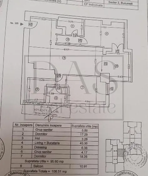 Apartament 3 camere | Upground Residence | Metrou Pipera - foto 19
