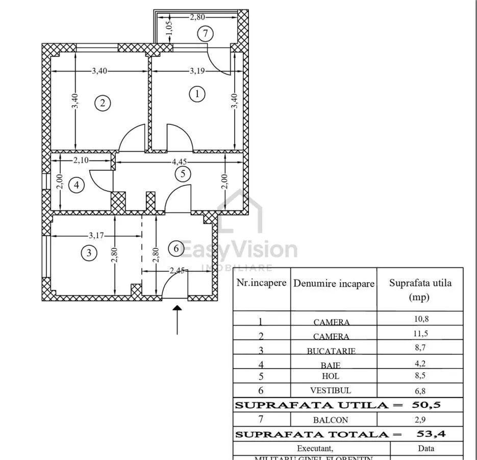 2 camere | Doamna Ghica â€“ Baicului | Str. Vasile Stolnicul - foto 13