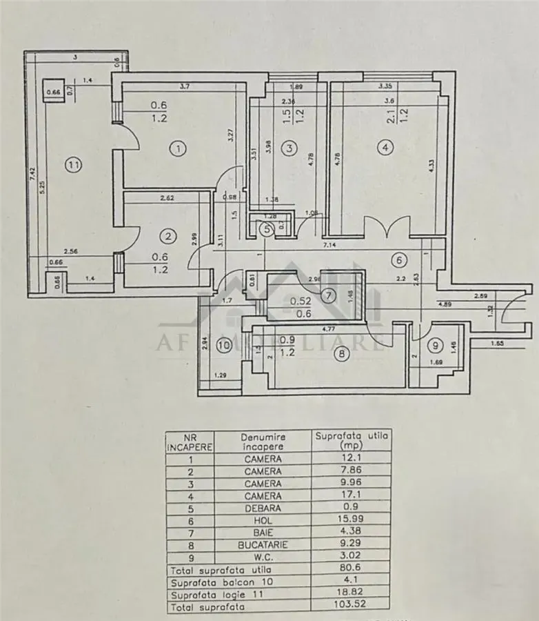 Apartament 4 camere Centru Civic - Ultracentral - foto 2