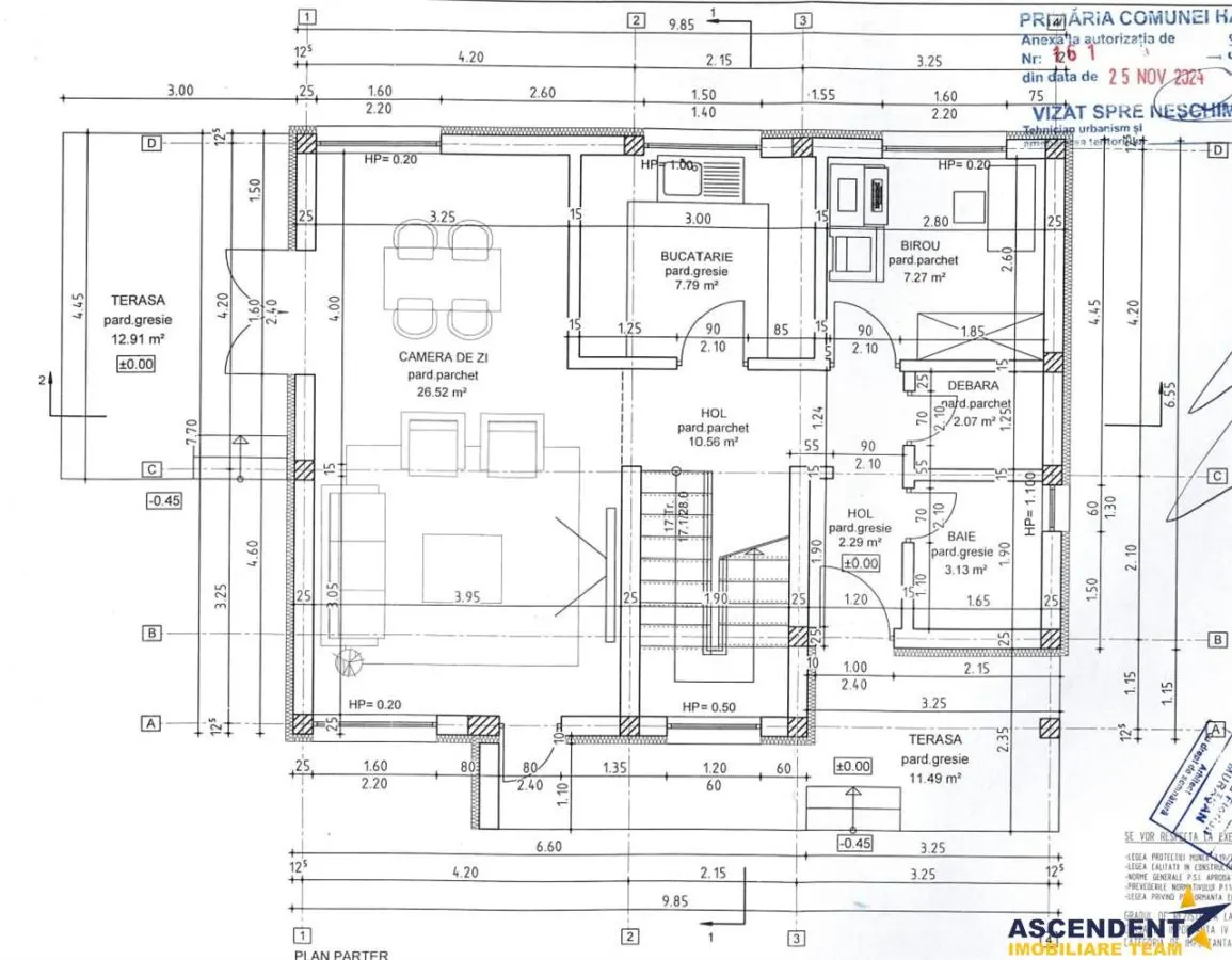 Vila P+E, 5 camere,3 bai,teren 418 mp,finisaje top, intabulata, toate utilitatile! - foto 5
