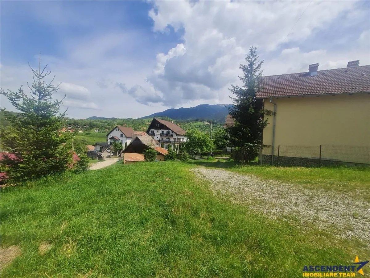 Teren 1.450 mp intravilan, la DN, cu priveliste de carte postala, Bran, Moieciu, Brasov - foto 23