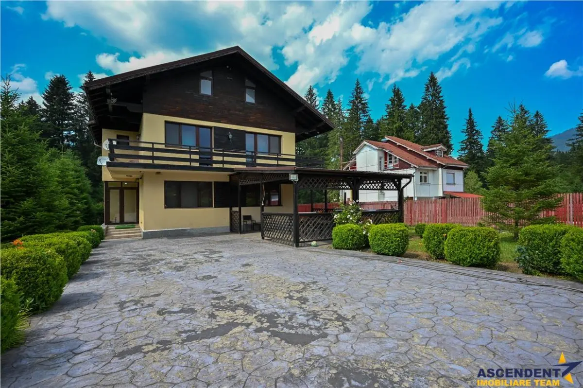 FILM!Resedinta cu farmec montan, domeniu de 1.700 mp,cadru select,Timisul de Sus,Poiana lui Manole,Brasov - foto 5