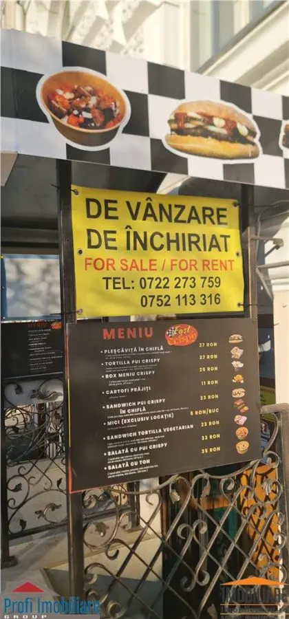 Afacere cu dotare Fast Food pe Revolutiei linga Primarie - foto 5