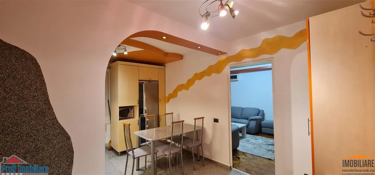 Apartament 2 camere amenajat-mobilat modern la cheie, et.1, central Podgoria- Zona Bancilor - foto 1