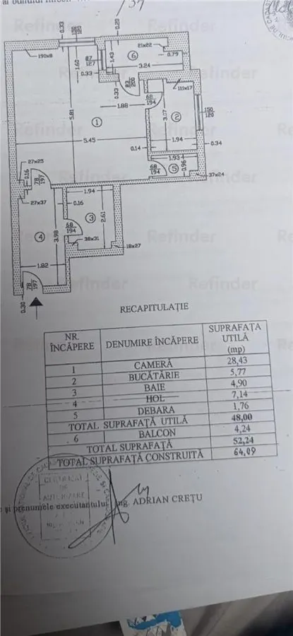 Vanzare apartament 3 camere | Mall Vitan | bloc 2001| beton armat | 100mp utili | etaj 9/10 | mobilat si utilat | - foto 14