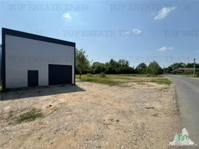 Spatiu comercial stradal, cu toate utilitatile stradal, la 100 m de A 1, pretabil supermarket, productie, depozit, 435mp utili , COMUNA ULMI, GURGIU - foto 4