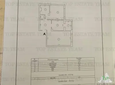 Apartament 2 camere etaj 4/4 curat si luminos - Poarta 6, Constanta - foto 20