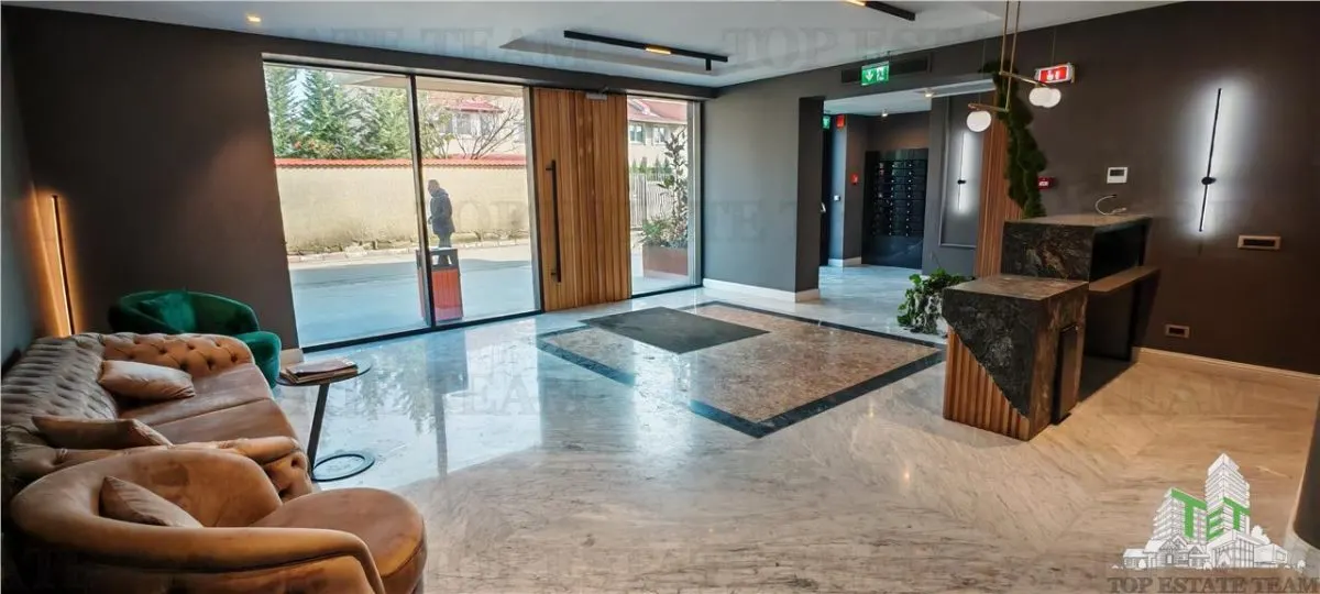Apartament de 3 camere , cu finisaje premium, 90mp, toate utilitatile, piscina, complex rezidential securizat, zona Padurea Baneasa - foto 1