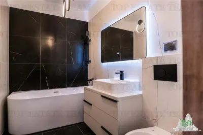 De vanzare - apartament 3 camere, cu terasa, Baneasa. - foto 14