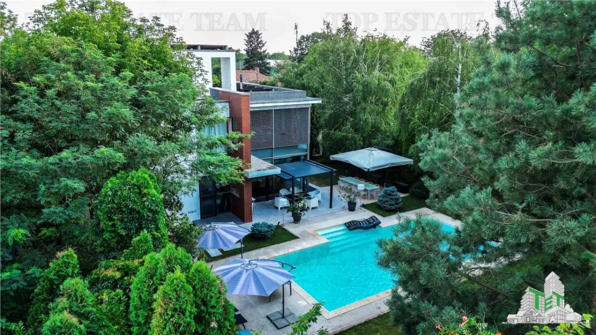 Vila premium cu 7 camere, piscina privata si terasa de 90 mp, situata in Otopeni - foto 1
