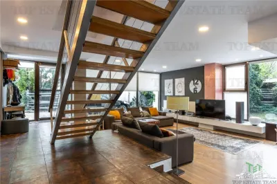 Vila premium cu 7 camere, piscina privata si terasa de 90 mp, situata in Otopeni - foto 12