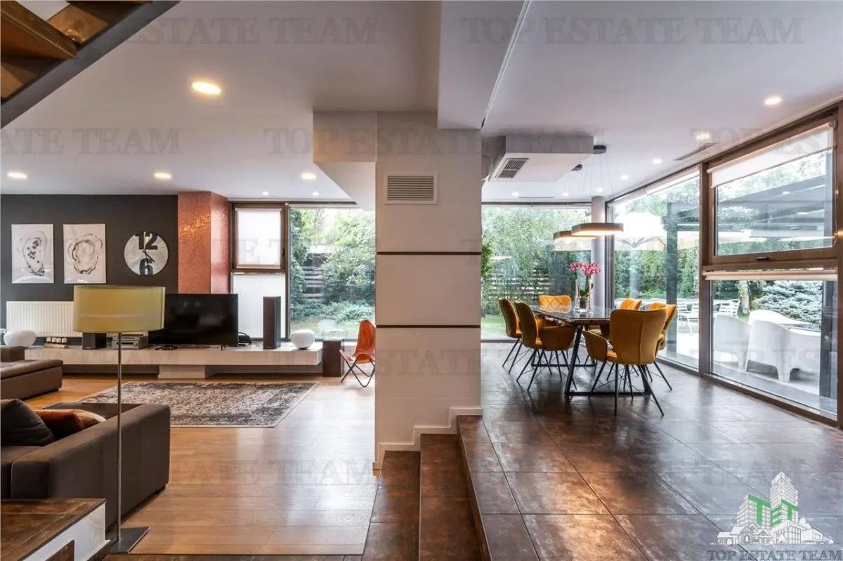 Vila premium cu 7 camere, piscina privata si terasa de 90 mp, situata in Otopeni - foto 9