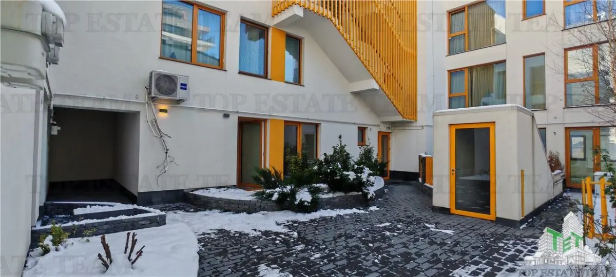 Apartament 3 camere, Duplex P+1 si curte proprie de 110 mp, bloc boutique, finisaje premium, incalzire in pardoseala, zona Domenii, sector 1 - foto 1