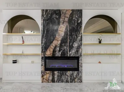 Apartament de lux cu 3 camere Ã®n Bucuresti | Parcul Herastrau | Parcare | Terasa | Marmura Carrara - foto 24
