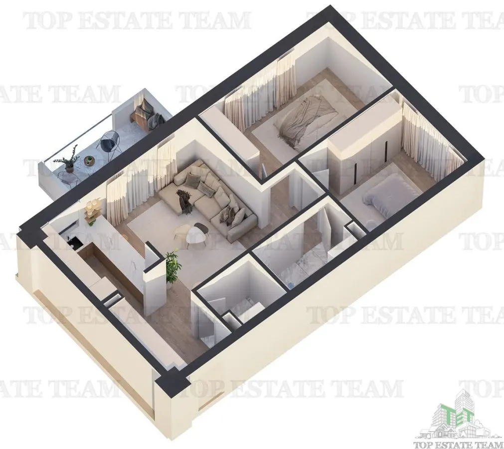 PROMOTIE! Apartament 3 camere bloc modern Soseaua Alexandria - foto 23