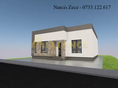 Casa individuala parter - 4 camere 2 bai - teren 469mp - Berceni