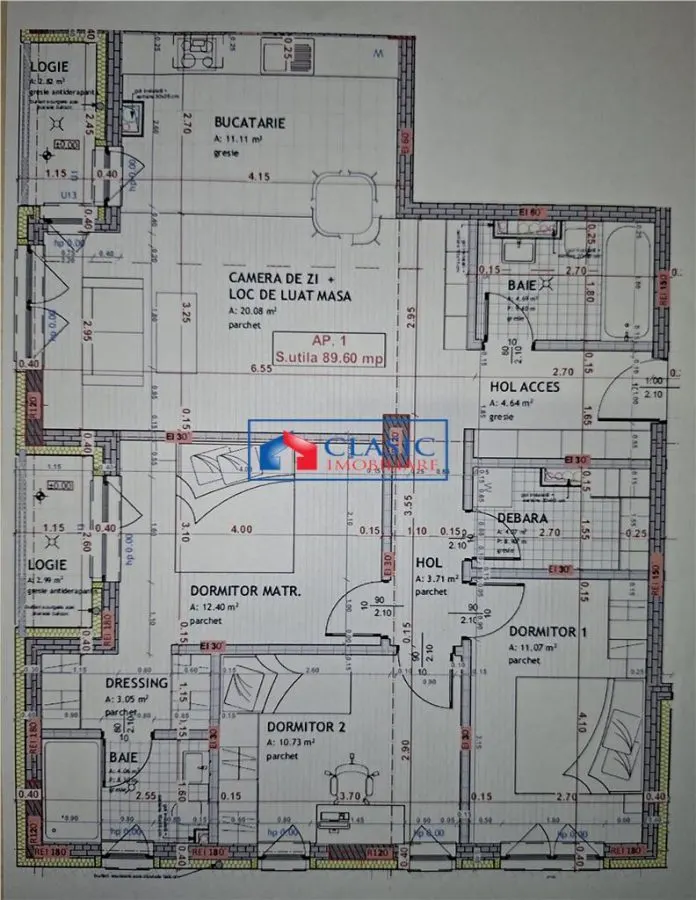 Vanzare apartament 4 camere de LUX bloc nou zona VIVO Floresti - foto 16