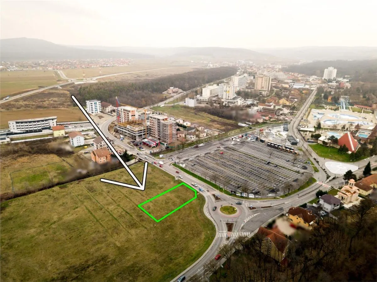 RECO Teren intravilan 855 mp dublu front stradal- Baile Felix - foto 5