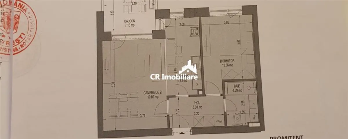 Apartament  2 camere de vanzare Aviatiei - foto 2