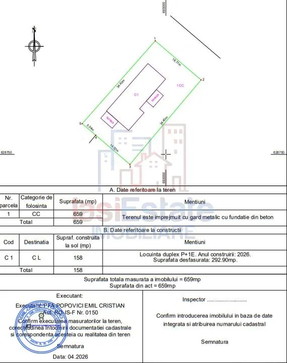 Valea Adanca str Marului VILA P+E noua SU=114 Teren 330mp - foto 19