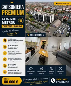 LA 2 MINUTE DE METROU || DAR LA ANI DISTANTA DE GARSONIERELE OBISNUITE - Bucuresti