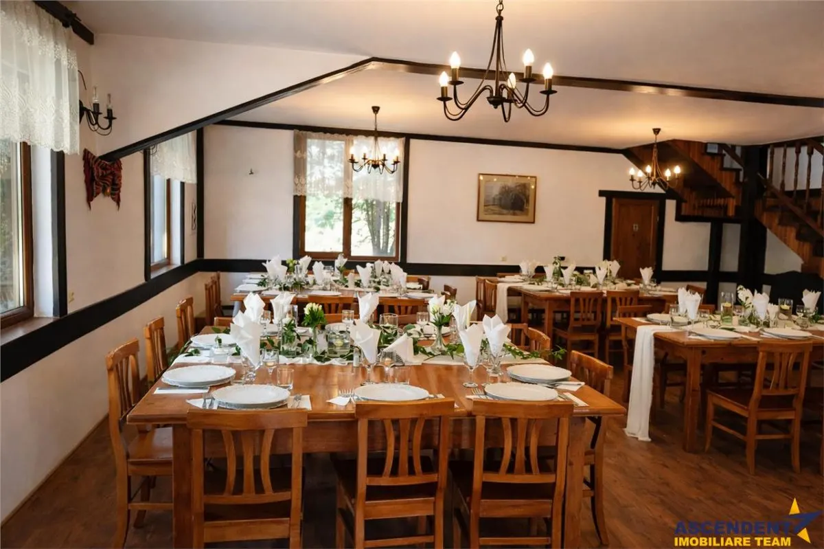 3D! Restaurant cu gradina,facilitati,de inchiriat,deschidere la DN,Halchiu,Brasov - foto 1