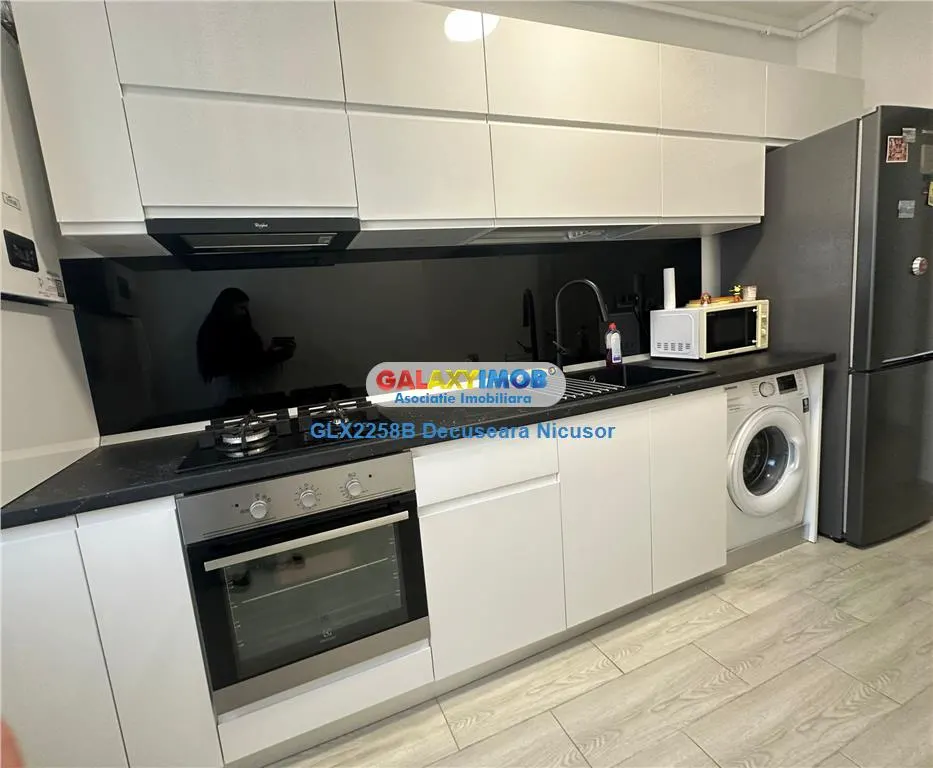 Apartament cu 2 camer Mobilat Utilatin Militari Residence 440 Euro - foto 11