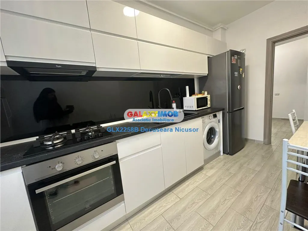Apartament cu 2 camer Mobilat Utilatin Militari Residence 440 Euro - foto 9