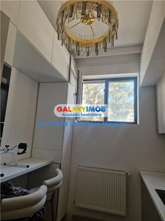 Apartament cu 2 camere Mobilata Utilata Militari Residence 600Euro Neg - foto 11
