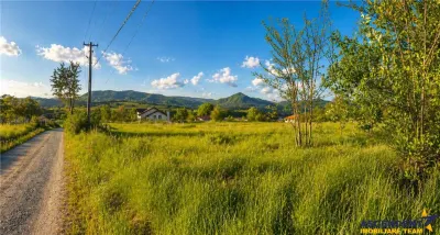 Teren intravilan panoramic, 5.750 mp, view munte, deschidere apreciabila, Ibanesti,  Mures - foto 6