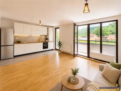 Micul Penthouse, terasa + gradina 50 mp, vedere spectaculoasa, Cetatea Brasov - foto 2