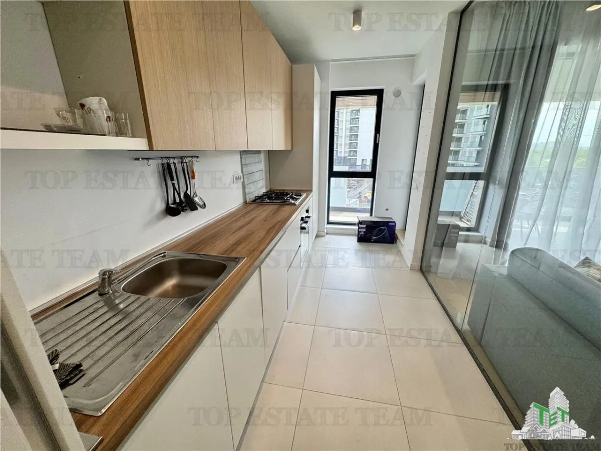 Apartament 2 camere luminos si modern de inchiriat in Nusco City â€“ Pipera - foto 9