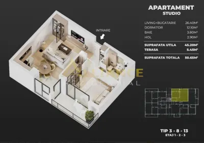 AME Residence â€“ Apartamente Noi cu 2 si 3 camere â€“ incalzire in pardoseala â€“ comision 0% - foto 3