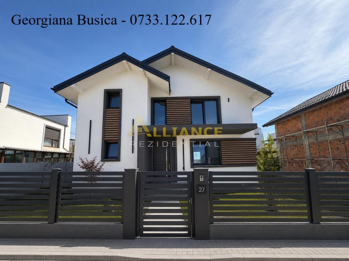Vila individuala P+M || 5 camere 2 bai || 260mp teren - Berceni